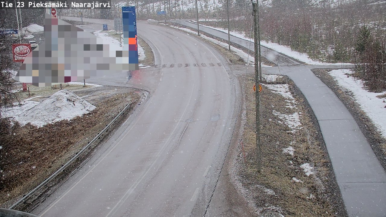 Kelikamerat Kuva Tie 23 Pieksämäki, Naarajärvi, Pieksämäki, Etelä-Savo
