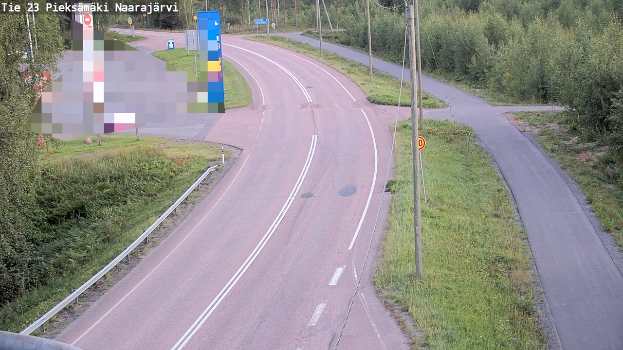 Kelikamerat Kuva Tie 23 Pieksämäki, Naarajärvi, Pieksämäki, Etelä-Savo