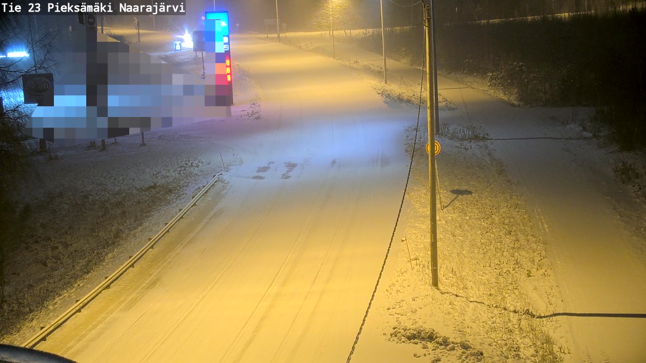Kelikamerat Kuva Tie 23 Pieksämäki, Naarajärvi, Pieksämäki, Etelä-Savo