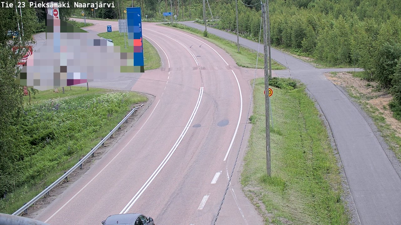 Kelikamerat Kuva Tie 23 Pieksämäki, Naarajärvi, Pieksämäki, Etelä-Savo