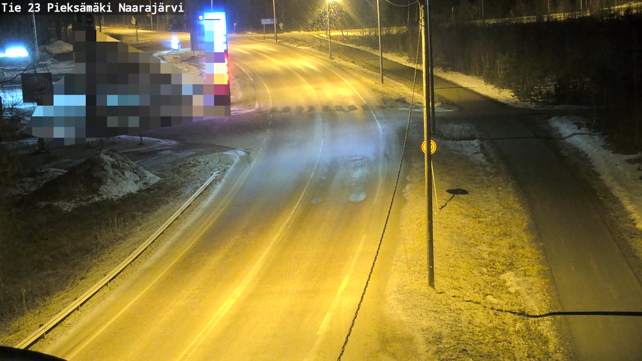 Kelikamerat Kuva Tie 23 Pieksämäki, Naarajärvi, Pieksämäki, Etelä-Savo