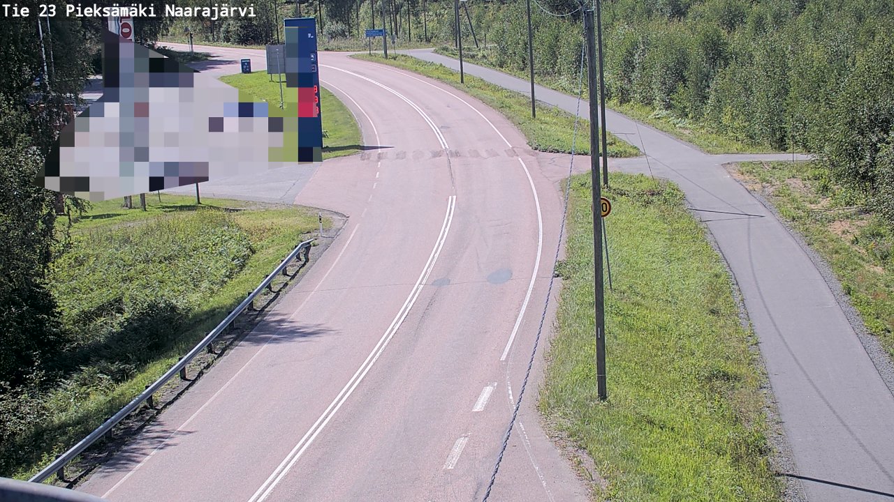 Kelikamerat Kuva Tie 23 Pieksämäki, Naarajärvi, Pieksämäki, Etelä-Savo