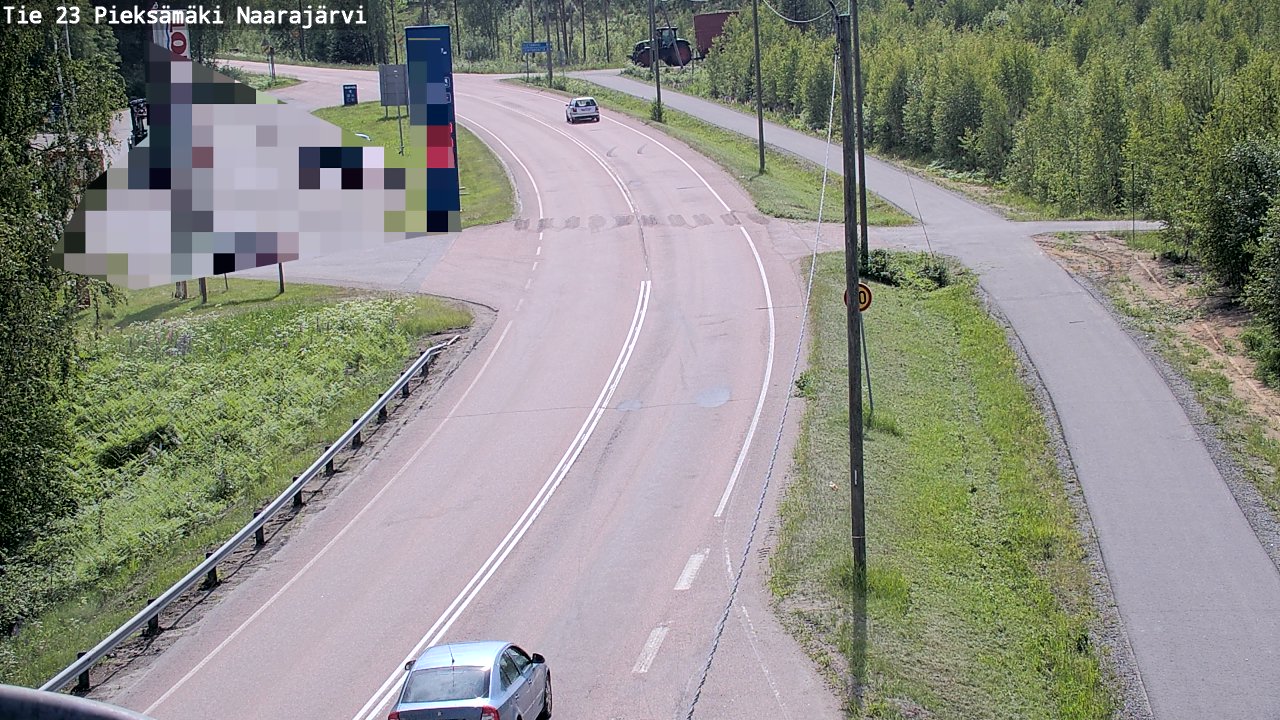 Kelikamerat Kuva Tie 23 Pieksämäki, Naarajärvi, Pieksämäki, Etelä-Savo
