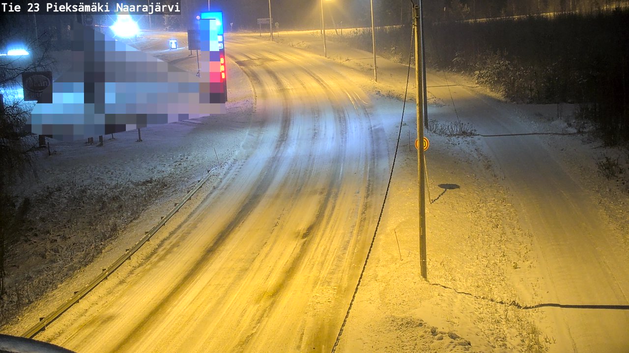 Kelikamerat Kuva Tie 23 Pieksämäki, Naarajärvi, Pieksämäki, Etelä-Savo