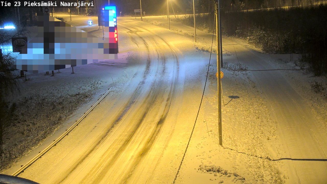 Kelikamerat Kuva Tie 23 Pieksämäki, Naarajärvi, Pieksämäki, Etelä-Savo