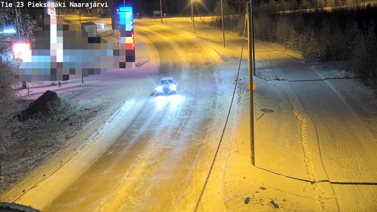 Kelikamerat Kuva Tie 23 Pieksämäki, Naarajärvi, Pieksämäki, Etelä-Savo