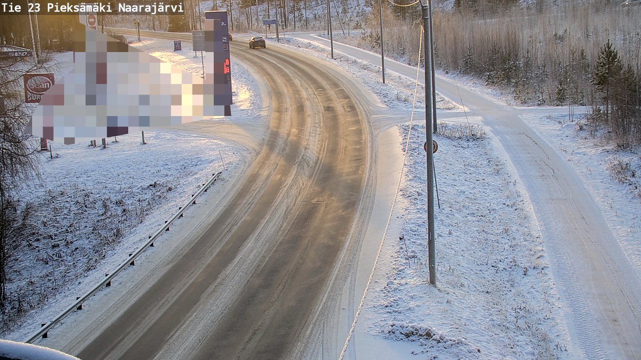 Kelikamerat Kuva Tie 23 Pieksämäki, Naarajärvi, Pieksämäki, Etelä-Savo
