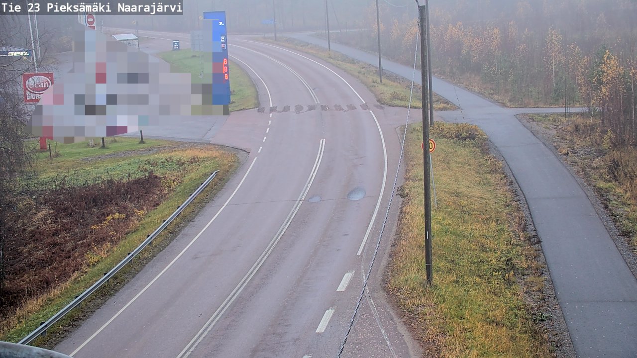 Kelikamerat Kuva Tie 23 Pieksämäki, Naarajärvi, Pieksämäki, Etelä-Savo