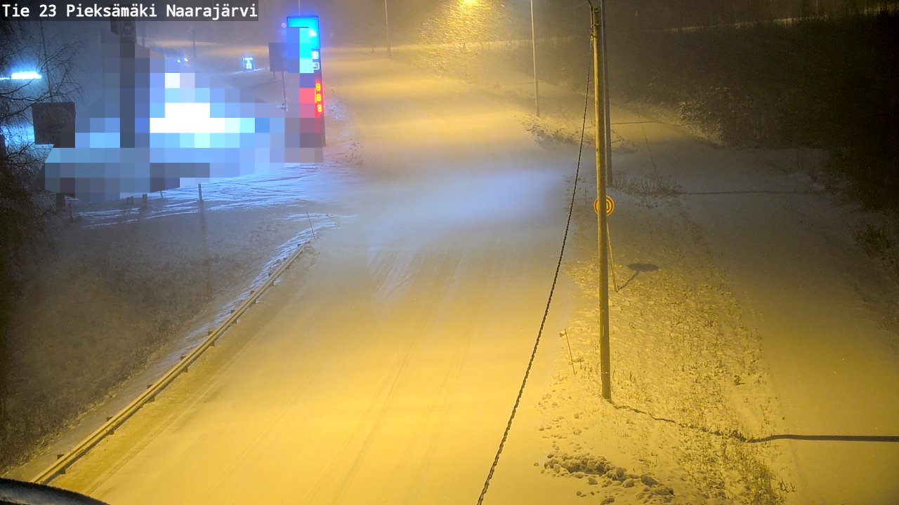 Kelikamerat Kuva Tie 23 Pieksämäki, Naarajärvi, Pieksämäki, Etelä-Savo