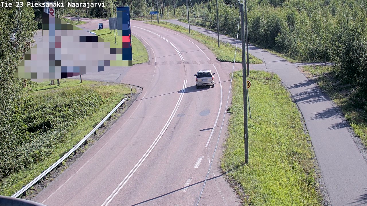 Kelikamerat Kuva Tie 23 Pieksämäki, Naarajärvi, Pieksämäki, Etelä-Savo