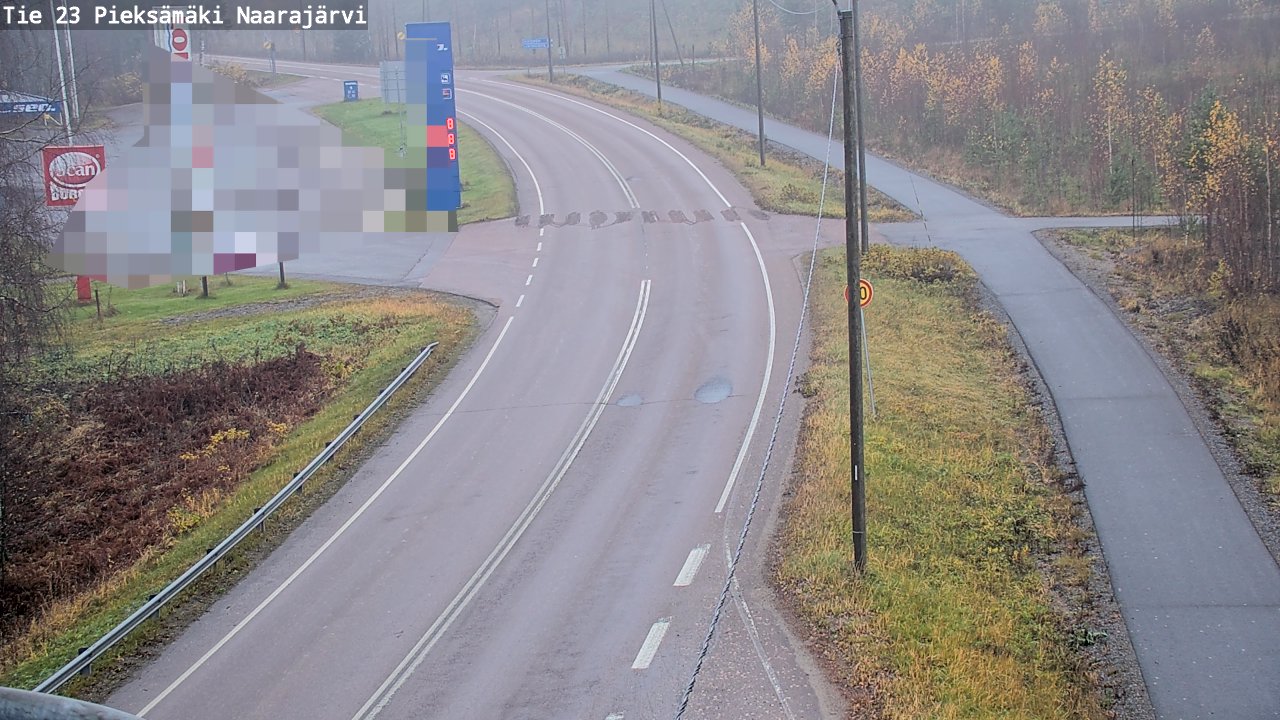 Kelikamerat Kuva Tie 23 Pieksämäki, Naarajärvi, Pieksämäki, Etelä-Savo