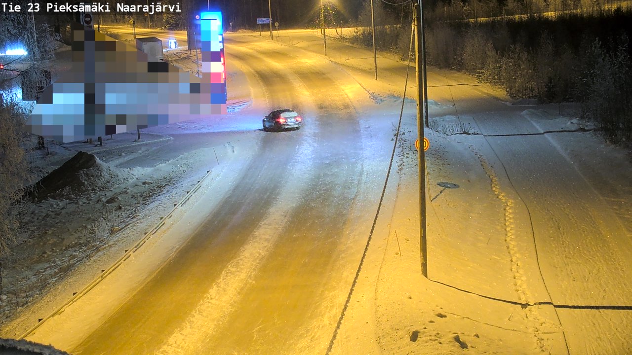 Kelikamerat Kuva Tie 23 Pieksämäki, Naarajärvi, Pieksämäki, Etelä-Savo