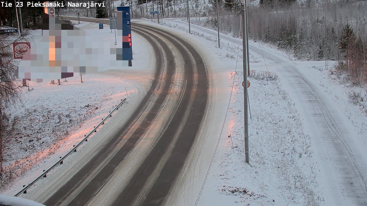 Kelikamerat Kuva Tie 23 Pieksämäki, Naarajärvi, Pieksämäki, Etelä-Savo