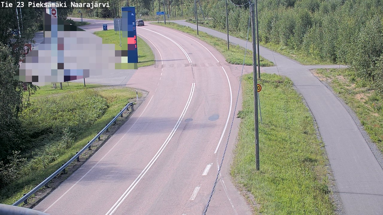 Kelikamerat Kuva Tie 23 Pieksämäki, Naarajärvi, Pieksämäki, Etelä-Savo