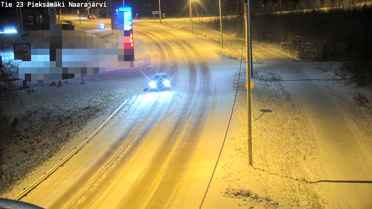 Kelikamerat Kuva Tie 23 Pieksämäki, Naarajärvi, Pieksämäki, Etelä-Savo