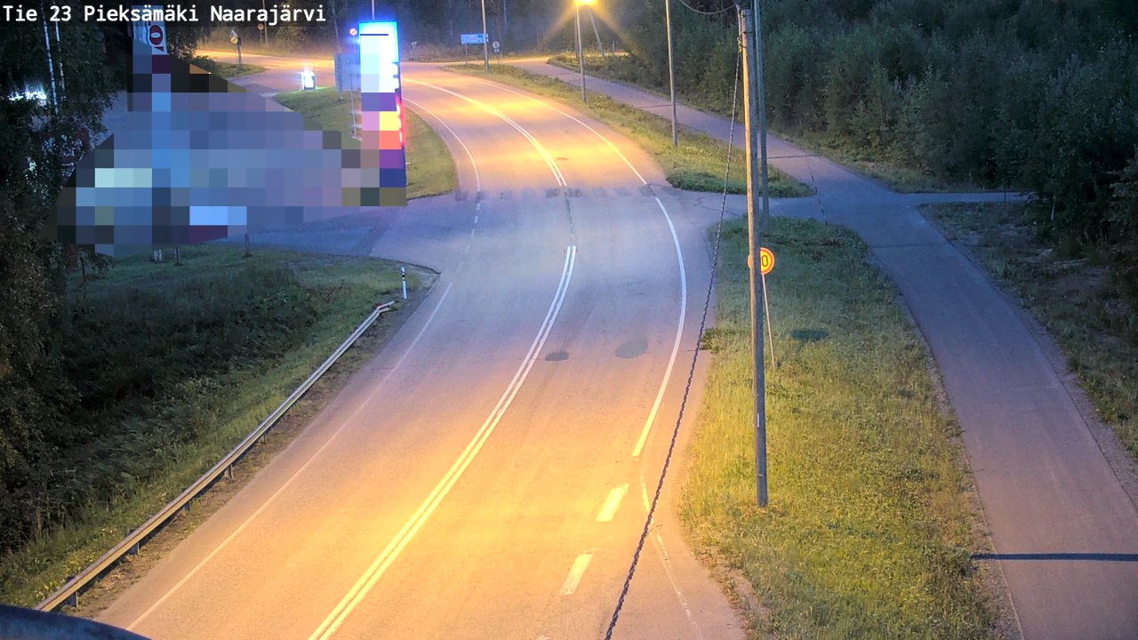 Kelikamerat Kuva Tie 23 Pieksämäki, Naarajärvi, Pieksämäki, Etelä-Savo
