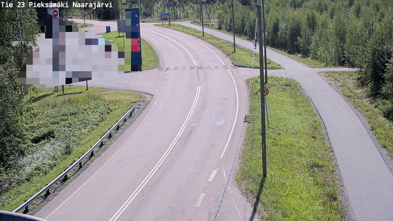 Kelikamerat Kuva Tie 23 Pieksämäki, Naarajärvi, Pieksämäki, Etelä-Savo