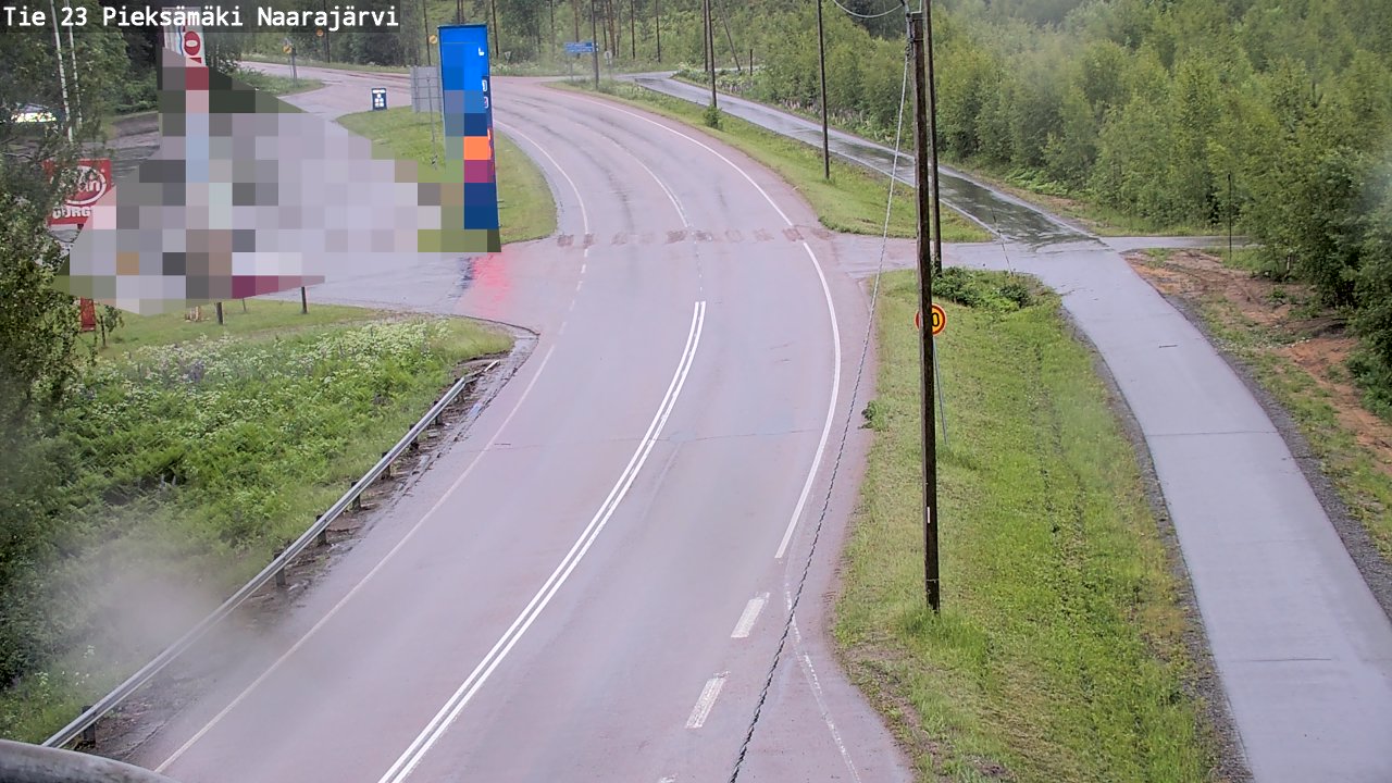 Kelikamerat Kuva Tie 23 Pieksämäki, Naarajärvi, Pieksämäki, Etelä-Savo