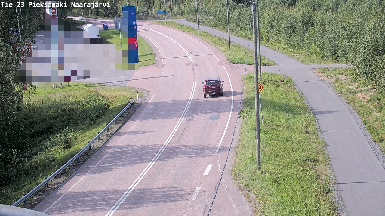 Kelikamerat Kuva Tie 23 Pieksämäki, Naarajärvi, Pieksämäki, Etelä-Savo