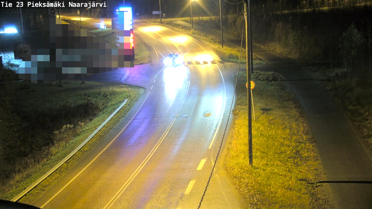 Kelikamerat Kuva Tie 23 Pieksämäki, Naarajärvi, Pieksämäki, Etelä-Savo