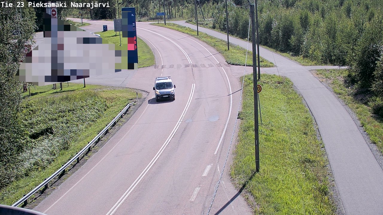 Kelikamerat Kuva Tie 23 Pieksämäki, Naarajärvi, Pieksämäki, Etelä-Savo