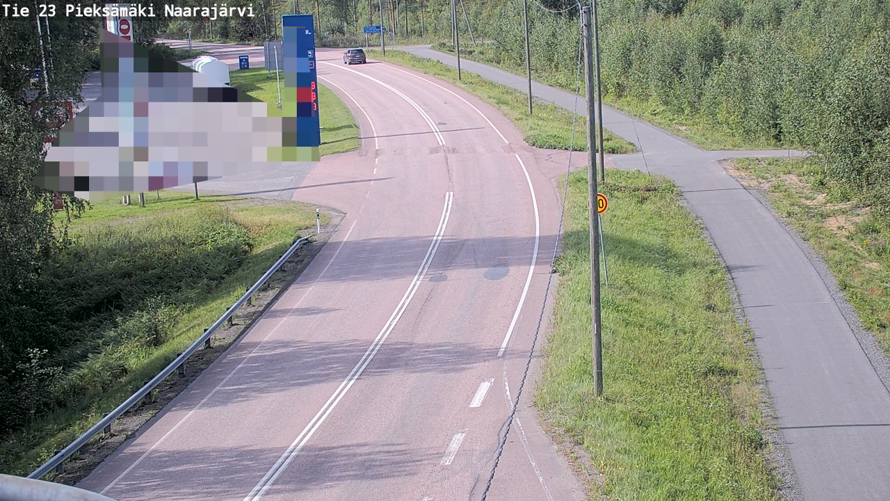 Kelikamerat Kuva Tie 23 Pieksämäki, Naarajärvi, Pieksämäki, Etelä-Savo