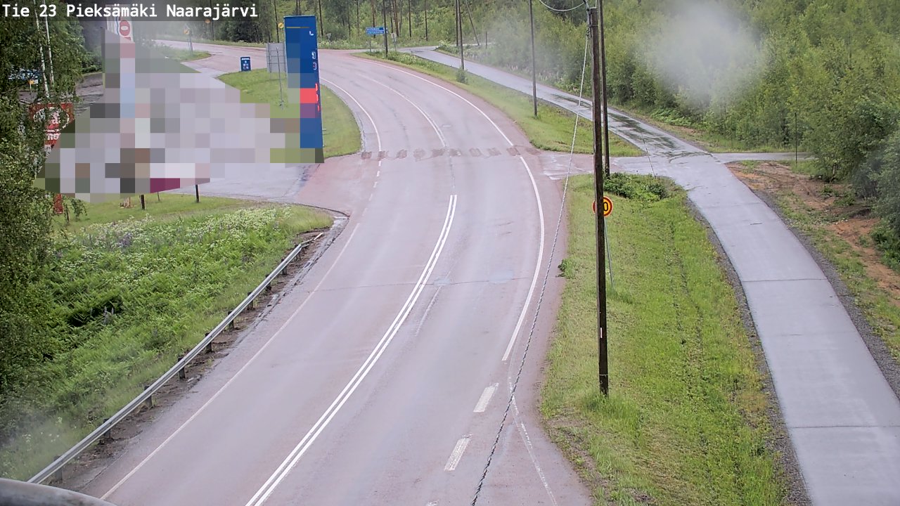 Kelikamerat Kuva Tie 23 Pieksämäki, Naarajärvi, Pieksämäki, Etelä-Savo