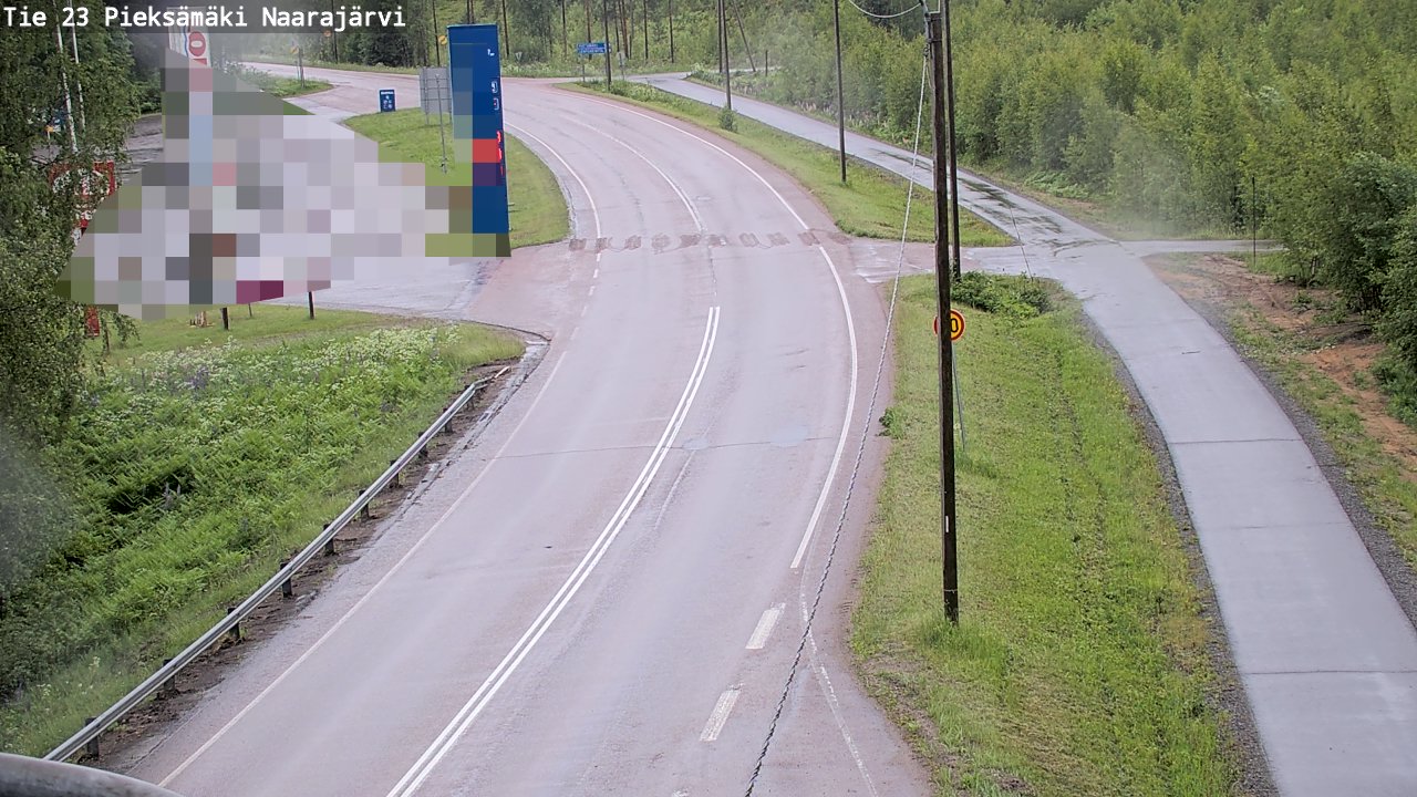 Kelikamerat Kuva Tie 23 Pieksämäki, Naarajärvi, Pieksämäki, Etelä-Savo