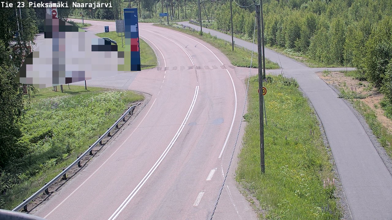 Kelikamerat Kuva Tie 23 Pieksämäki, Naarajärvi, Pieksämäki, Etelä-Savo