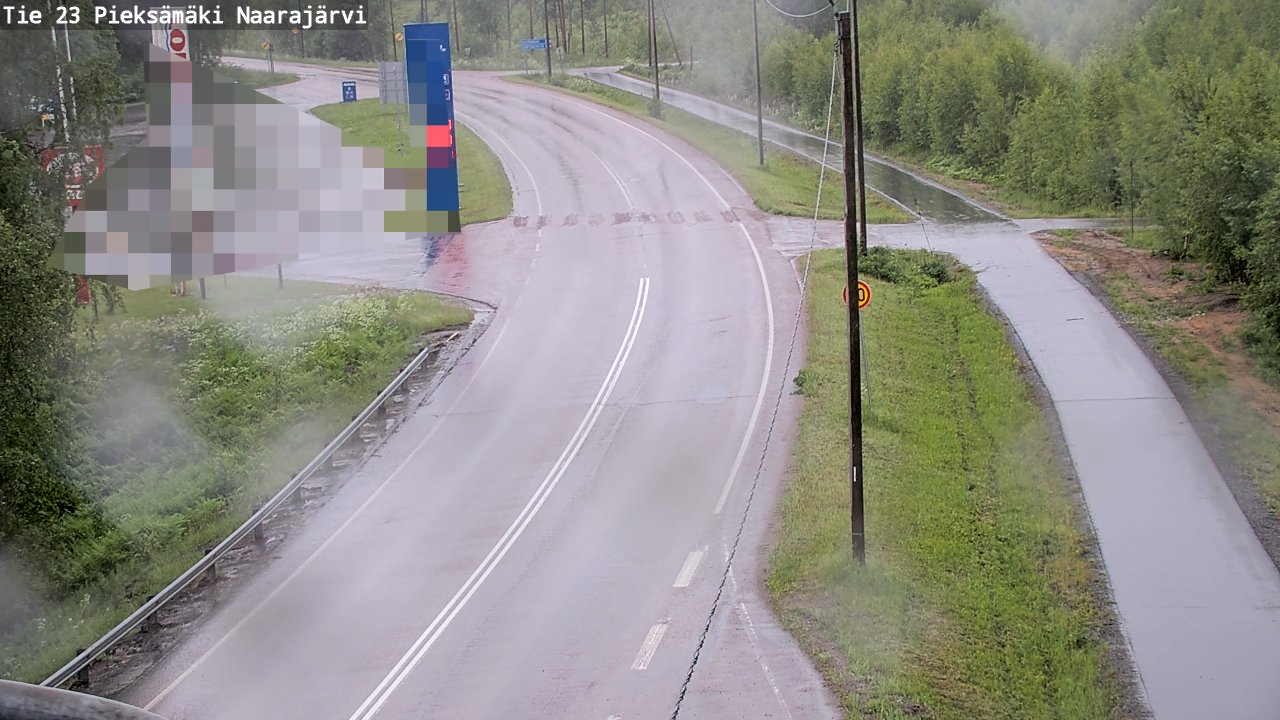 Kelikamerat Kuva Tie 23 Pieksämäki, Naarajärvi, Pieksämäki, Etelä-Savo