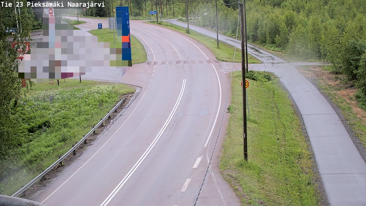 Kelikamerat Kuva Tie 23 Pieksämäki, Naarajärvi, Pieksämäki, Etelä-Savo