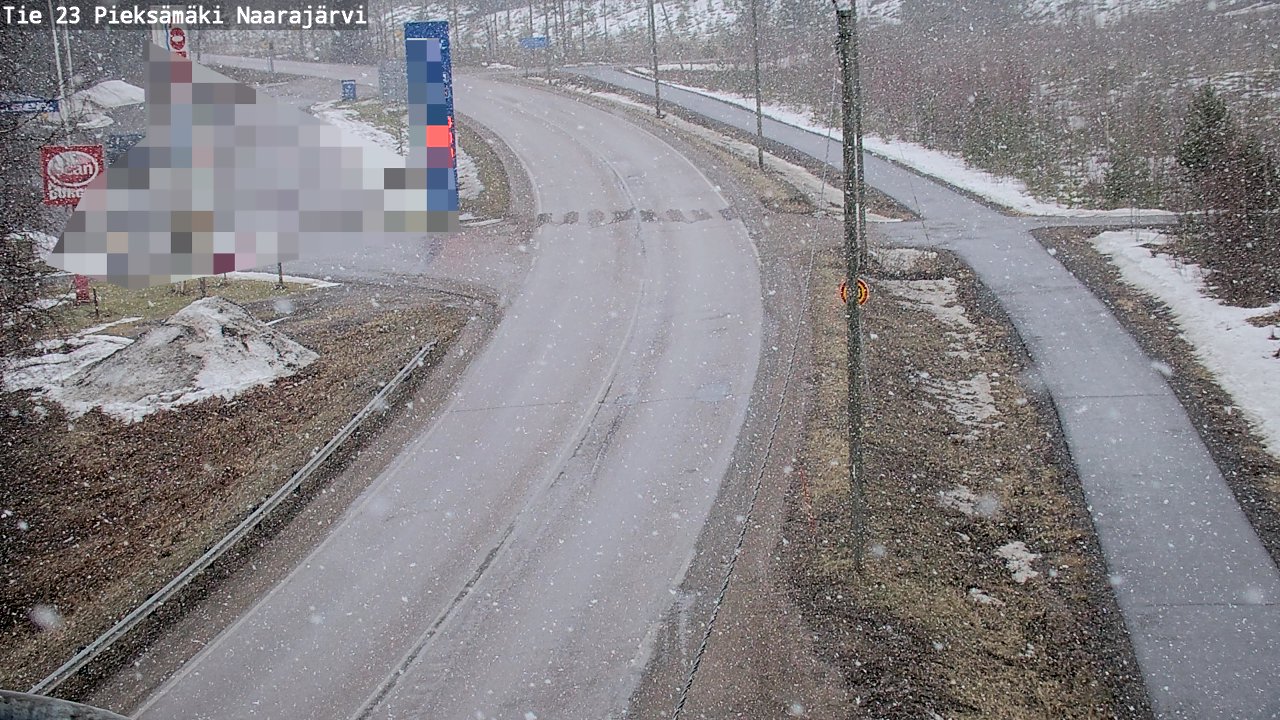 Kelikamerat Kuva Tie 23 Pieksämäki, Naarajärvi, Pieksämäki, Etelä-Savo