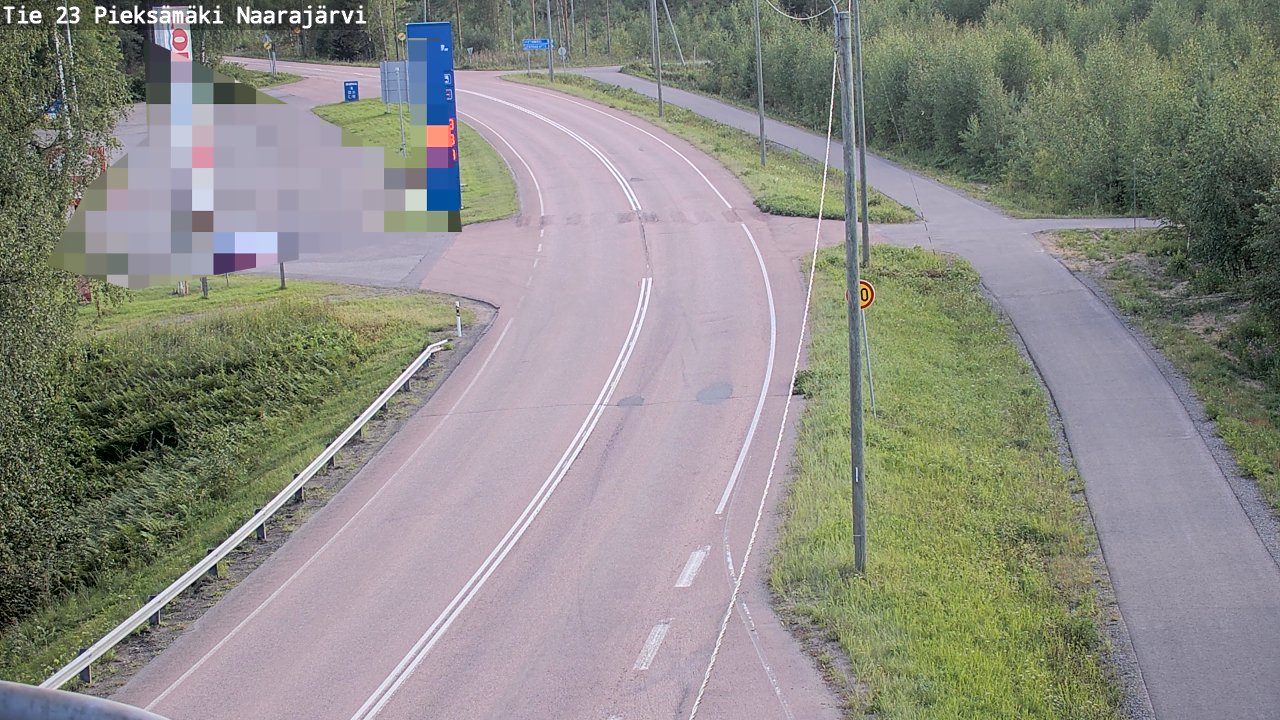 Kelikamerat Kuva Tie 23 Pieksämäki, Naarajärvi, Pieksämäki, Etelä-Savo