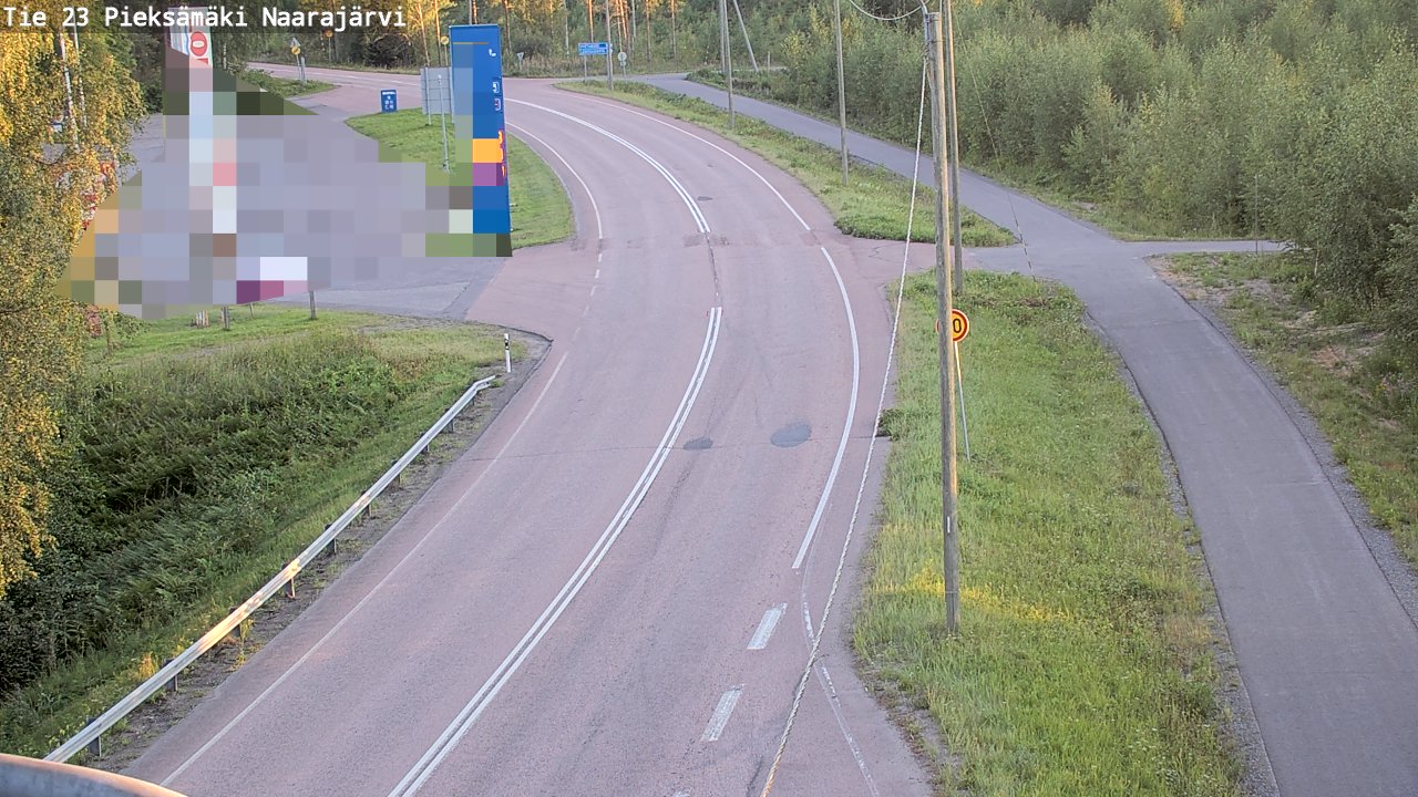 Kelikamerat Kuva Tie 23 Pieksämäki, Naarajärvi, Pieksämäki, Etelä-Savo
