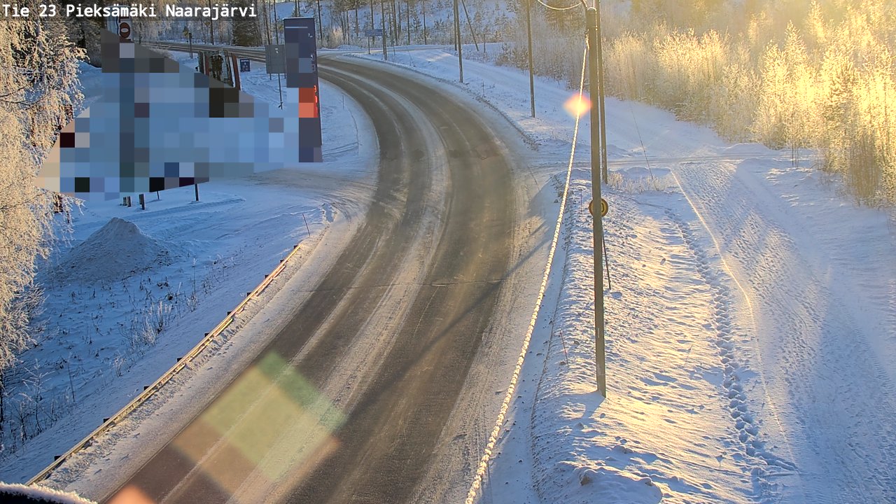 Kelikamerat Kuva Tie 23 Pieksämäki, Naarajärvi, Pieksämäki, Etelä-Savo