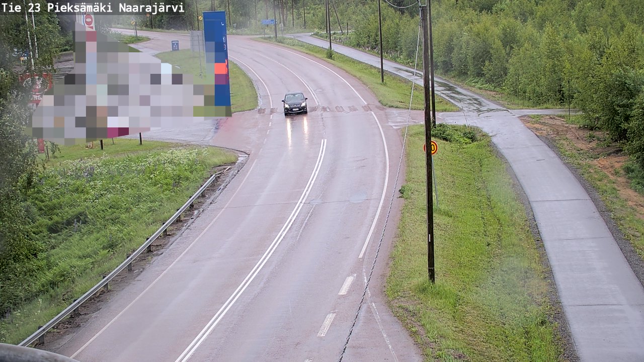 Kelikamerat Kuva Tie 23 Pieksämäki, Naarajärvi, Pieksämäki, Etelä-Savo