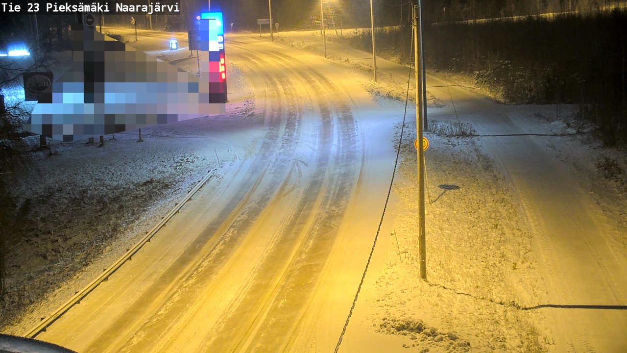 Kelikamerat Kuva Tie 23 Pieksämäki, Naarajärvi, Pieksämäki, Etelä-Savo