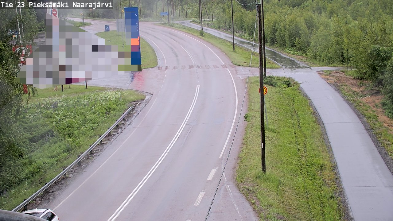 Kelikamerat Kuva Tie 23 Pieksämäki, Naarajärvi, Pieksämäki, Etelä-Savo