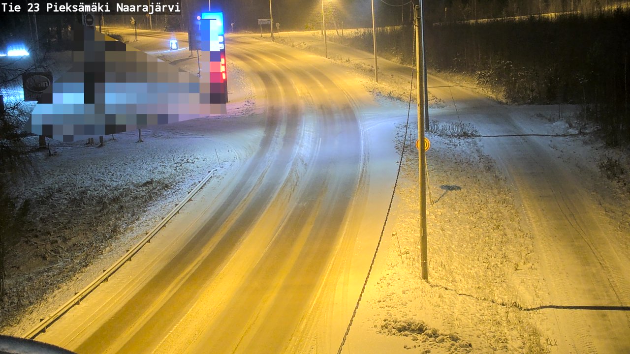 Kelikamerat Kuva Tie 23 Pieksämäki, Naarajärvi, Pieksämäki, Etelä-Savo