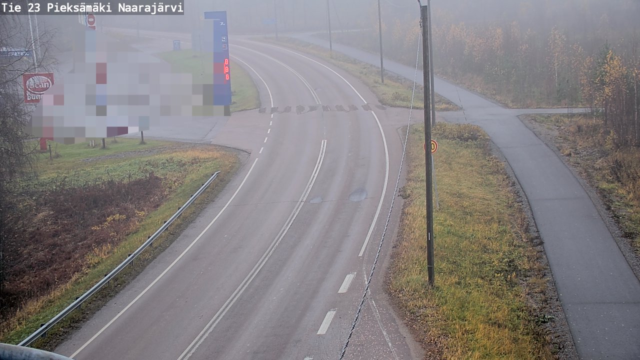 Kelikamerat Kuva Tie 23 Pieksämäki, Naarajärvi, Pieksämäki, Etelä-Savo