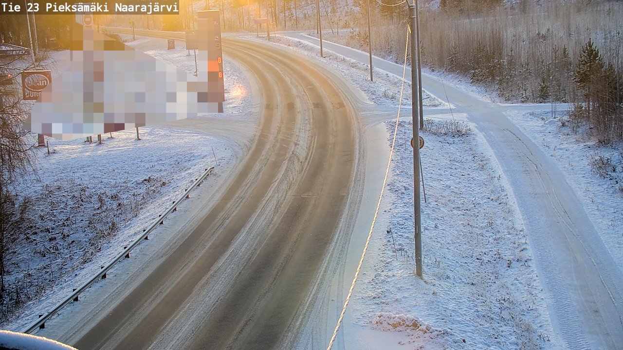 Kelikamerat Kuva Tie 23 Pieksämäki, Naarajärvi, Pieksämäki, Etelä-Savo