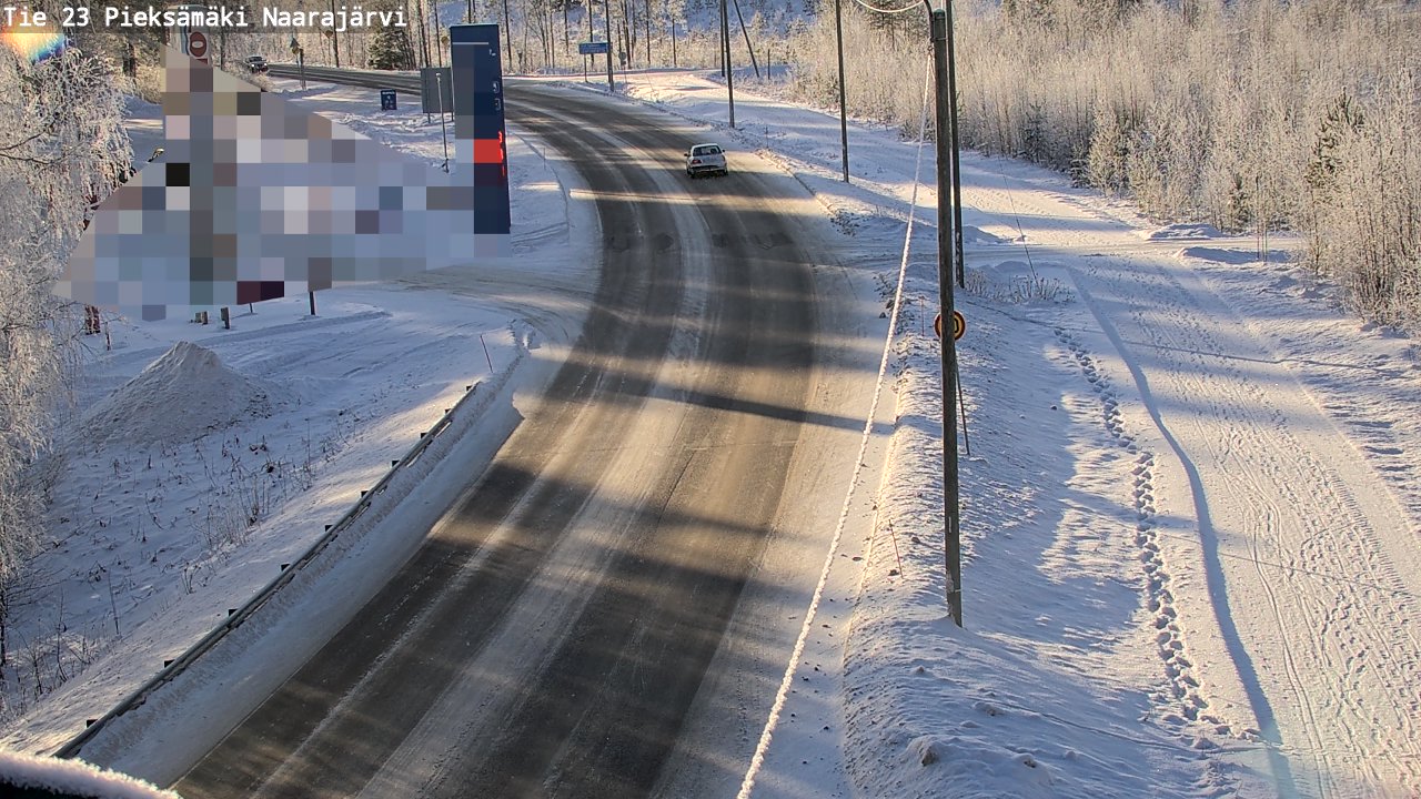 Kelikamerat Kuva Tie 23 Pieksämäki, Naarajärvi, Pieksämäki, Etelä-Savo