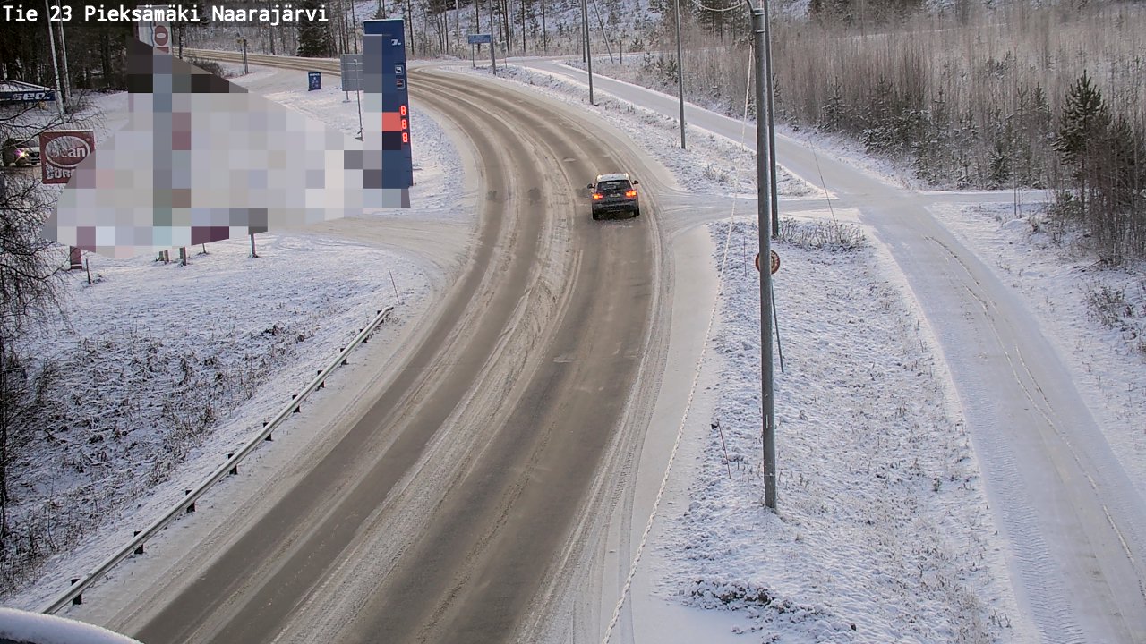 Kelikamerat Kuva Tie 23 Pieksämäki, Naarajärvi, Pieksämäki, Etelä-Savo