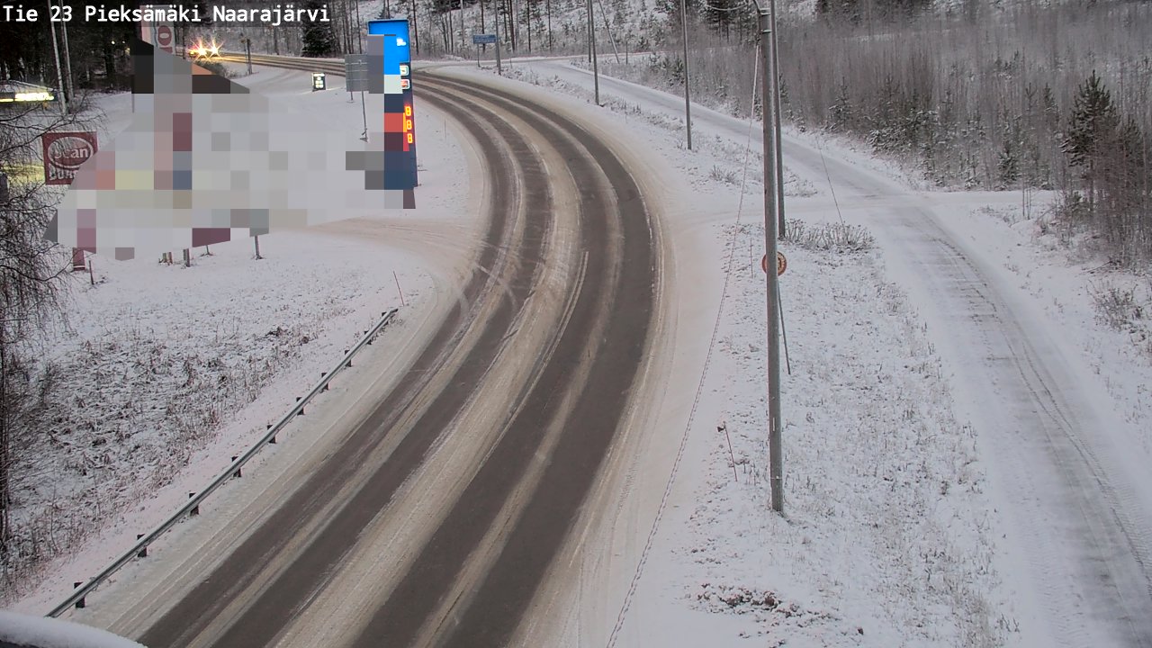 Kelikamerat Kuva Tie 23 Pieksämäki, Naarajärvi, Pieksämäki, Etelä-Savo