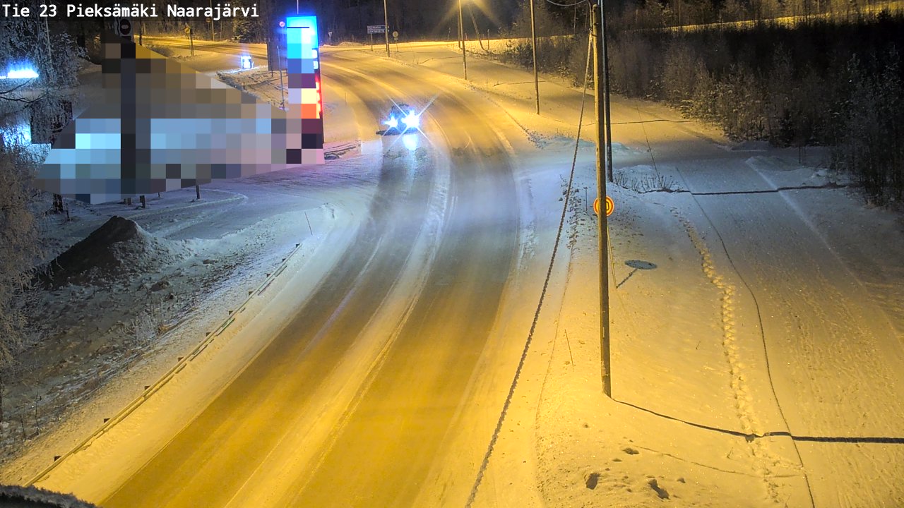 Kelikamerat Kuva Tie 23 Pieksämäki, Naarajärvi, Pieksämäki, Etelä-Savo