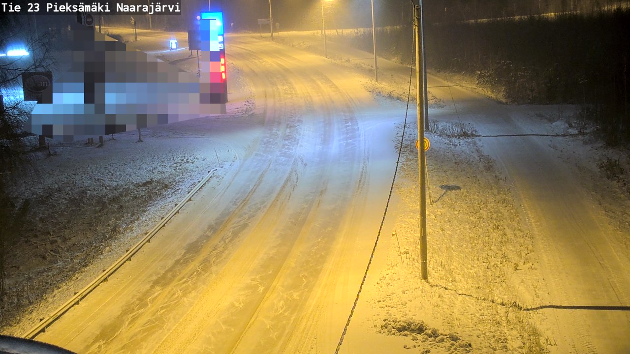Kelikamerat Kuva Tie 23 Pieksämäki, Naarajärvi, Pieksämäki, Etelä-Savo