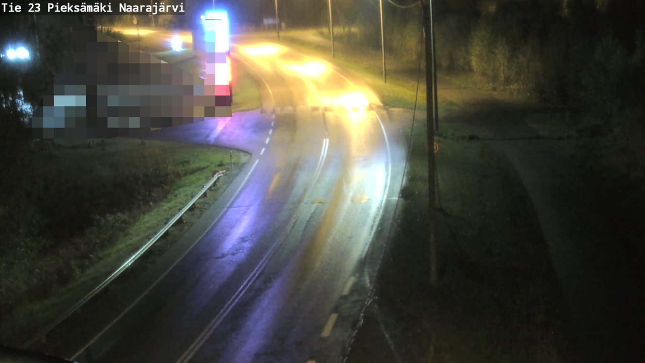 Weather Camera Image Road 23 Pieksämäki, Naarajärvi, Pieksämäki, Etelä-Savo