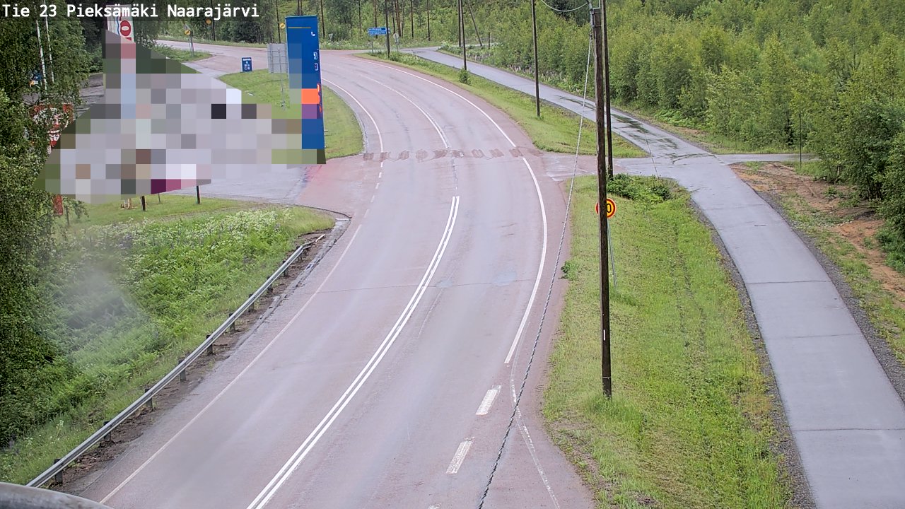 Kelikamerat Kuva Tie 23 Pieksämäki, Naarajärvi, Pieksämäki, Etelä-Savo