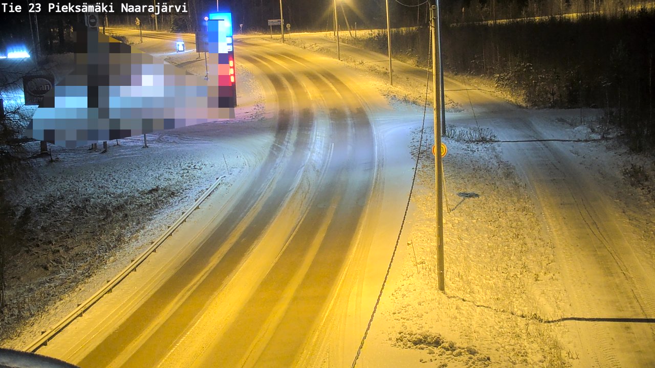 Kelikamerat Kuva Tie 23 Pieksämäki, Naarajärvi, Pieksämäki, Etelä-Savo