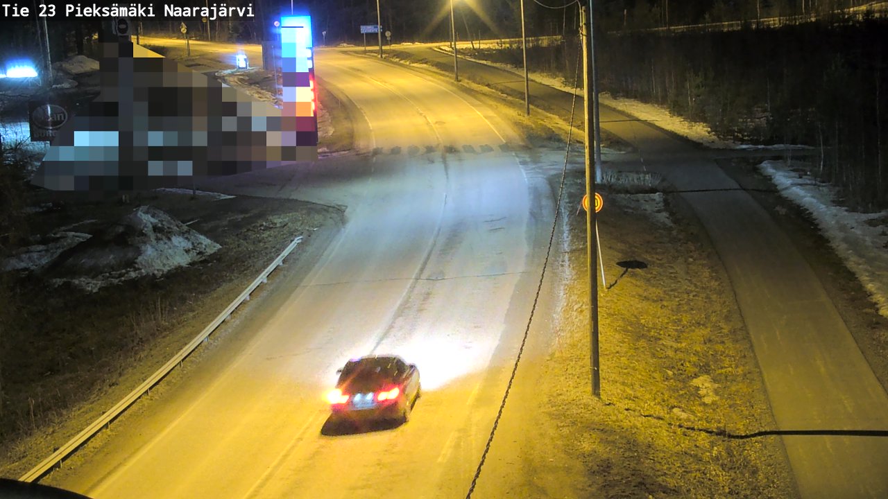 Kelikamerat Kuva Tie 23 Pieksämäki, Naarajärvi, Pieksämäki, Etelä-Savo